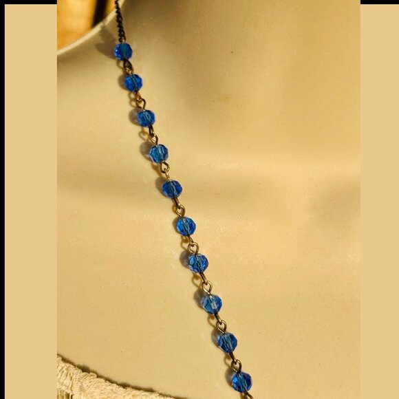 Victorian-Inspired Reversible Pendant w/ Rustic Bezel & VNTG Necklace Components - Picture 8 of 14